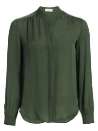 L  039 Agence - Bianca Silk Blouse at Saks Fifth Avenue